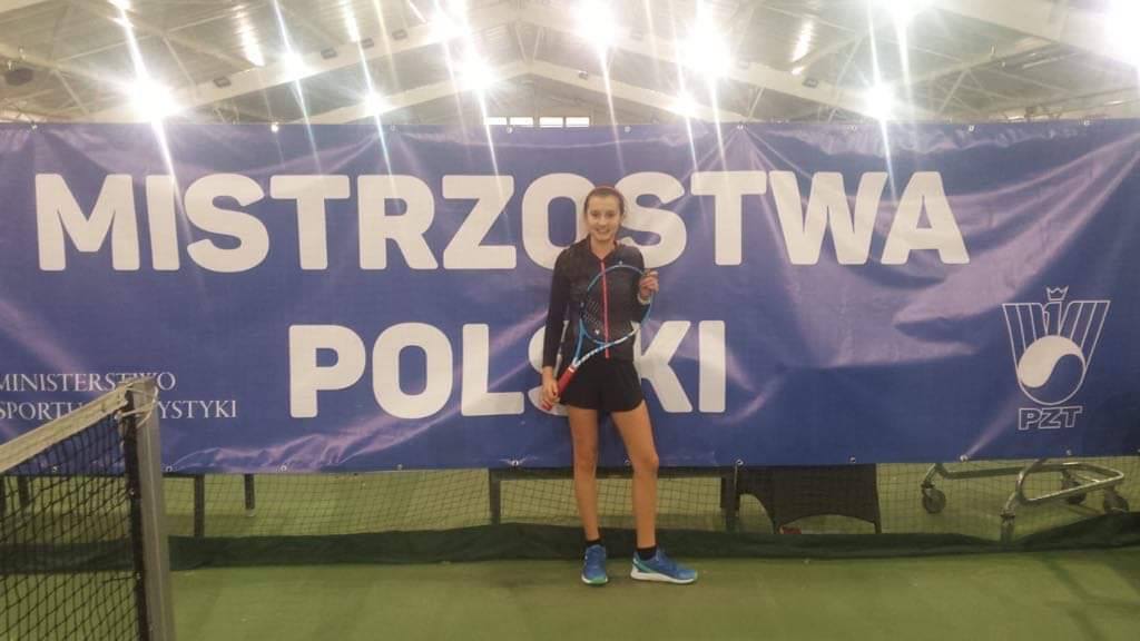 Wicemistrzyni Polski U12 2019 Emilia Nizio